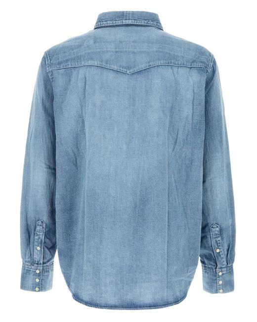 Visvim Blue Denim Shirt for men