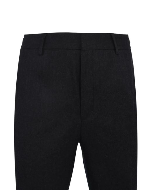 Corneliani Black Light Trousers for men