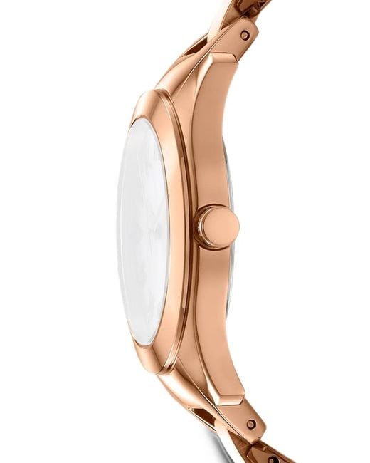 DKNY Metallic Round-Case 33Mm Watch