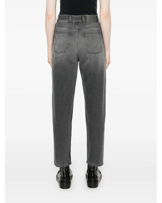 Moncler Gray Cropped Jeans