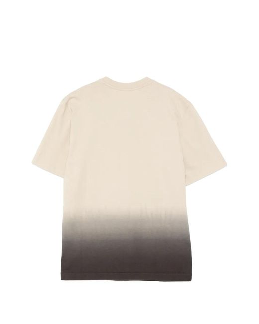 JNBY White Gradient-Effect T-Shirt