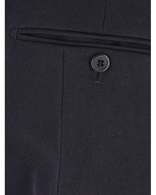 Prada Wollen Broek in het Blue voor heren