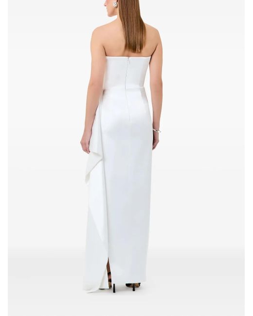 Abito Erelyn Senza Spalline di Nicholas in White