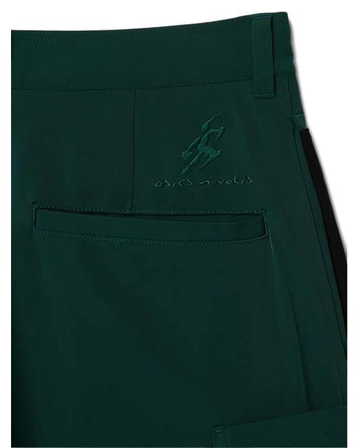 Asics Green Pleated Trousers
