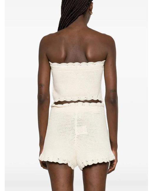 Posse Natural Haut-Bustier Dylan En Maille