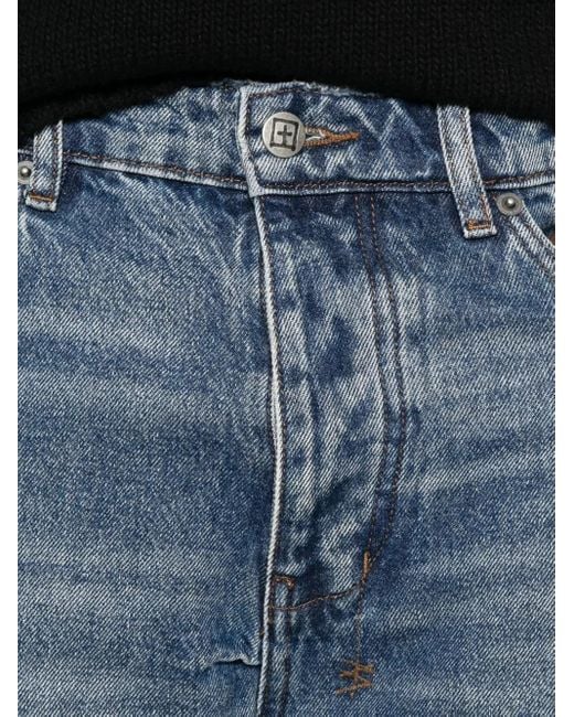Ksubi Blue Recycled-Cotton Jeans for men