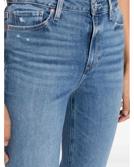 PAIGE Blue Laurel Canyon Flared Jeans