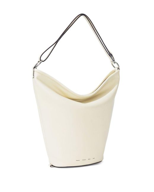 Proenza Schouler White Sling Leather Bucket Bag