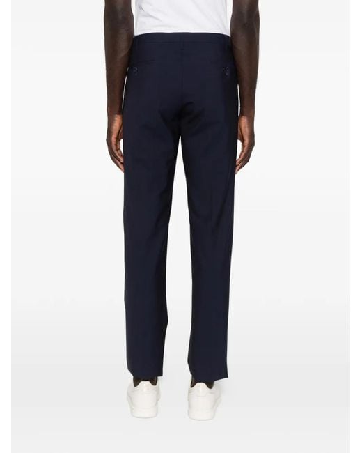 Rota Blue Belt-Loops Trousers for men
