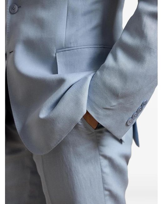 Ralph Lauren Blue Hadley Two-Button Blazer for men