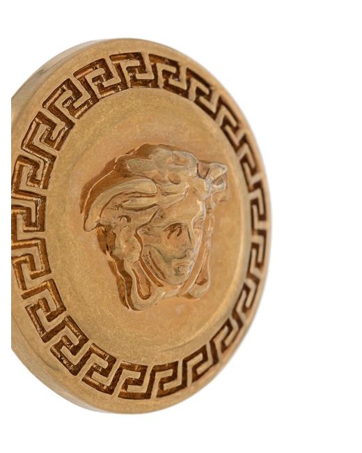 Versace White Tribute Medusa Earrings