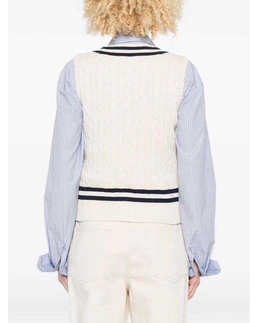 Ralph Lauren Gestreept Hemd in het White
