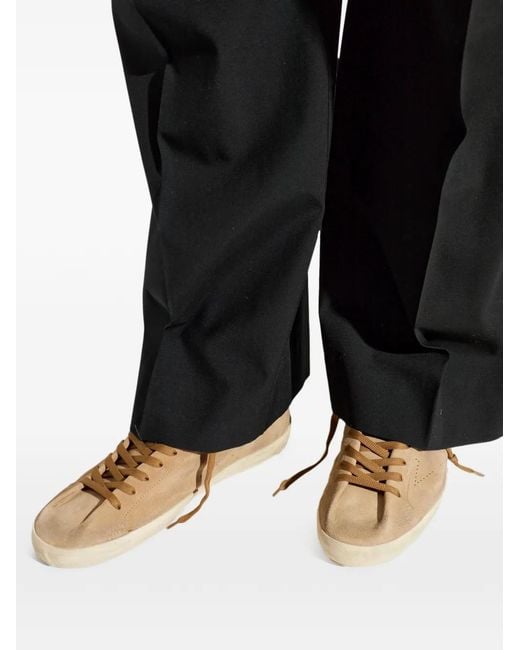 Golden Goose Deluxe Brand Brown Super-Star Distressed Sneakers for men