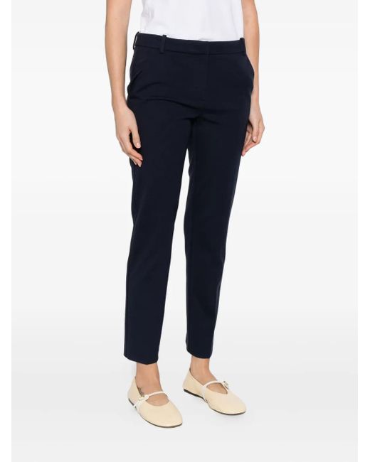 Pinko Blue Pocket-Detail Trousers