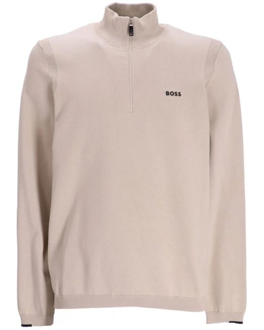メンズ Boss Ever-x_qz Sweater "beige" Natural