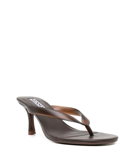 Senso Metallic 75Mm Flowe Sandals