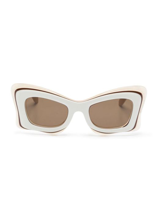 Loewe Natural Multilayer Butterfly-frame Sunglasses