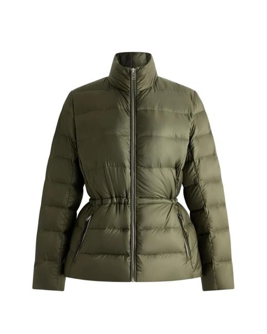 Fusalp Green Kerin Quilted Drawstring Jacket
