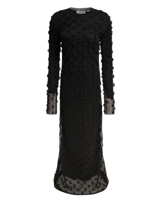 Sportmax オープンバック ドレス Black