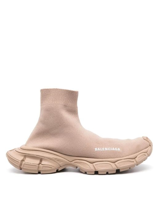Balenciaga Brown 3Xl Sock Sneakers
