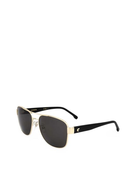 Carrera Metallic Pilot-Frame Sunglasses