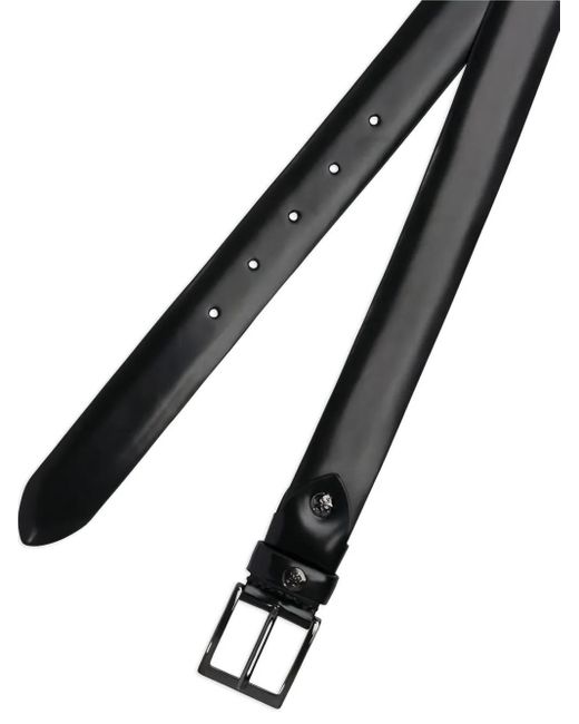 Fabi White Leather Belt for men