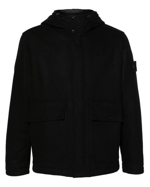 Stone Island Black Coats & Jackets for men