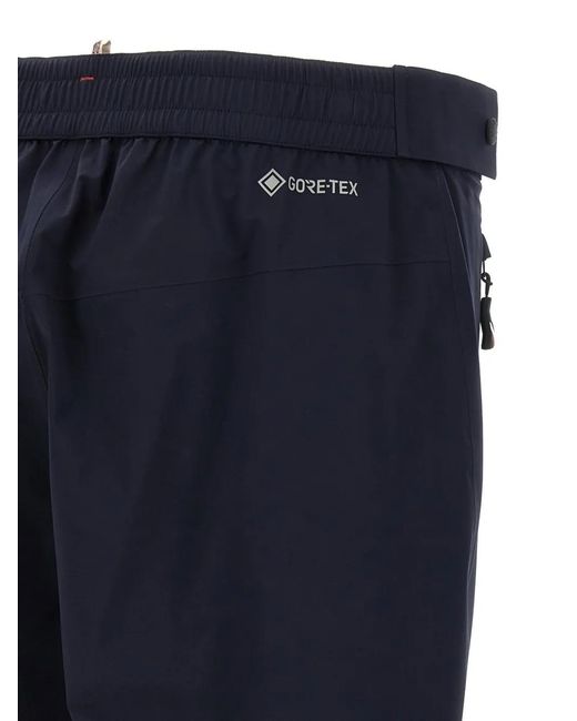 Moncler Blue Gore-Tex Trousers for men