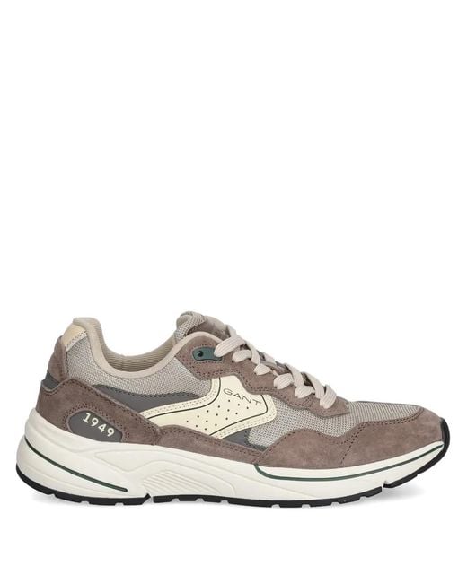 Gant White 1949 Panelled Sneakers for men