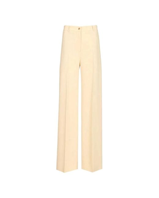 Etro White Wide-Leg Trousers