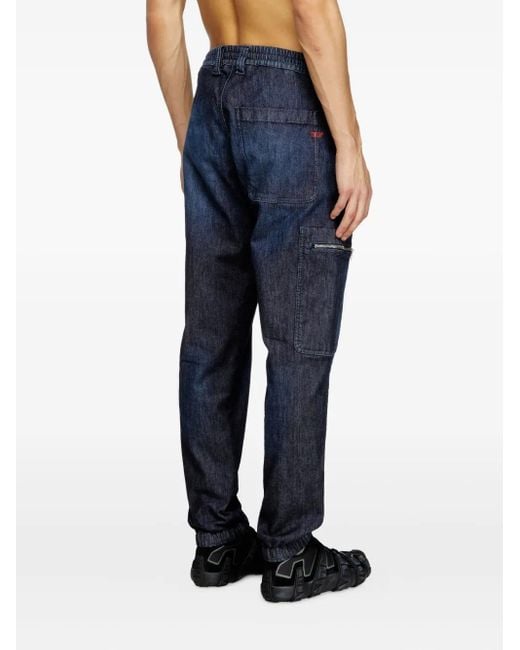 DIESEL D-lab スリムパンツ Blue