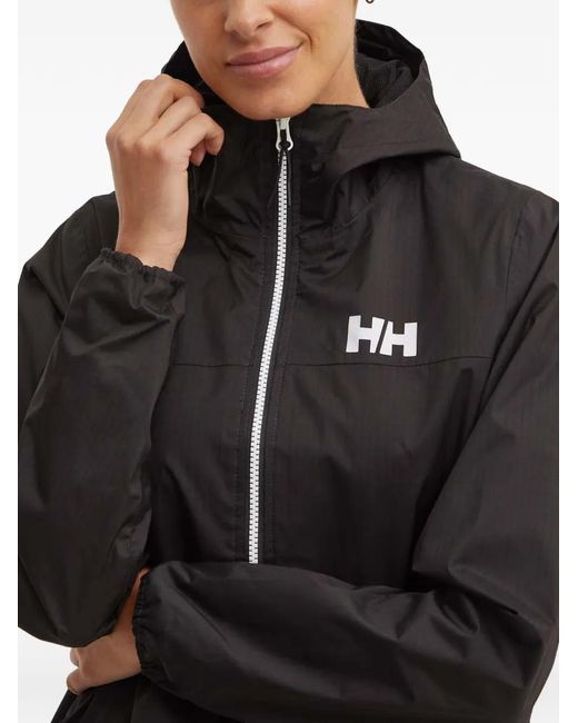 Helly Hansen Black Belfast Ii Hooded Zip-Up Jacket