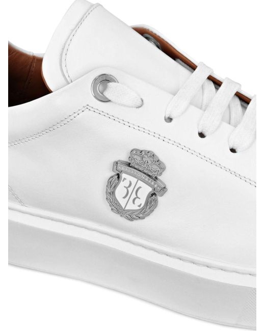 Billionaire Sneakers mit Logo-Schild in White für Herren
