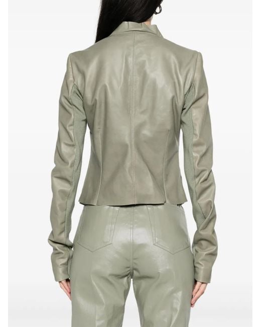 Rick Owens ライダースジャケット Green