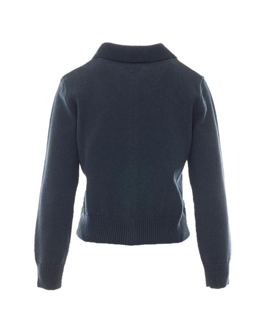 A.P.C. Blue Button-Up Cardigan