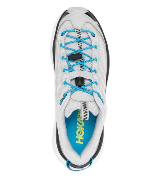 Hoka One One White Mafate Three2 Sneakers
