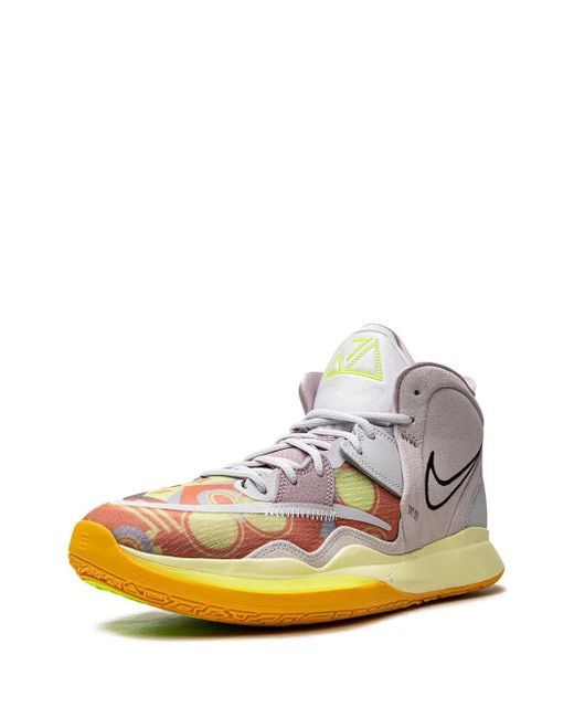 Nike White Kyrie Infinity High-Top Sneakers for men