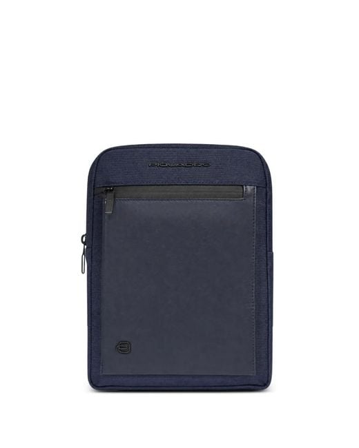 Piquadro Blue Sac À Dos À Plaque Logo for men
