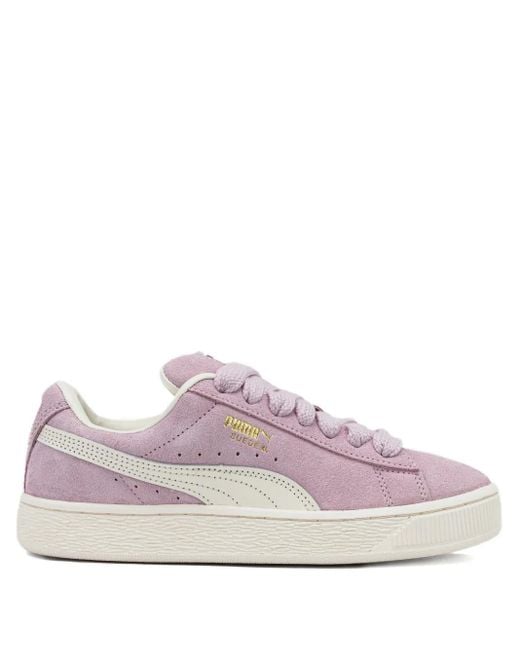 Zapatillas Suede XL Grape Mist/Warm White PUMA de hombre de color Pink