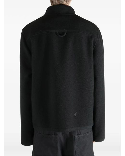 Rier Black Sweat À Fermeture Zippée