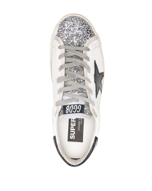 Golden Goose Deluxe Brand Super-star Low-top Sneakers in het White