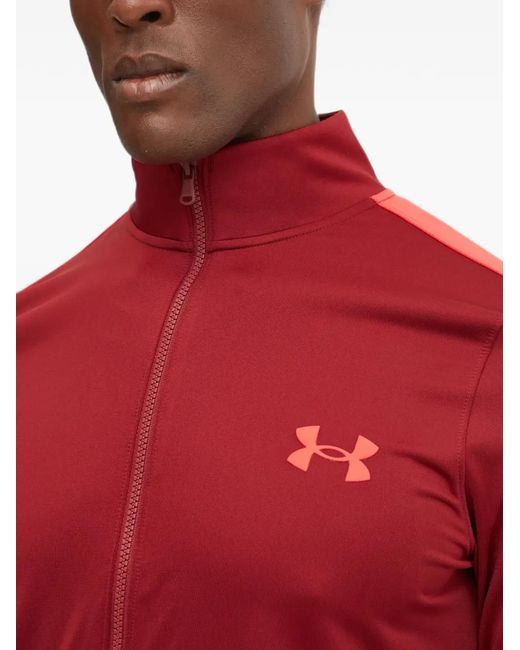 Under Armour Red Ua Rival Zip-Up Tracksuit for men