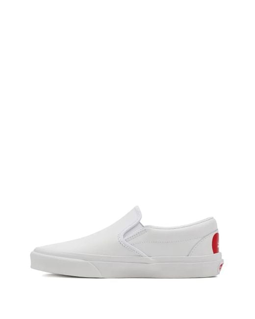 Vans White Classic Sneakers for men