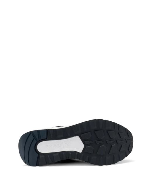 Frau Blue Baskets En Cuir À Empiècements for men