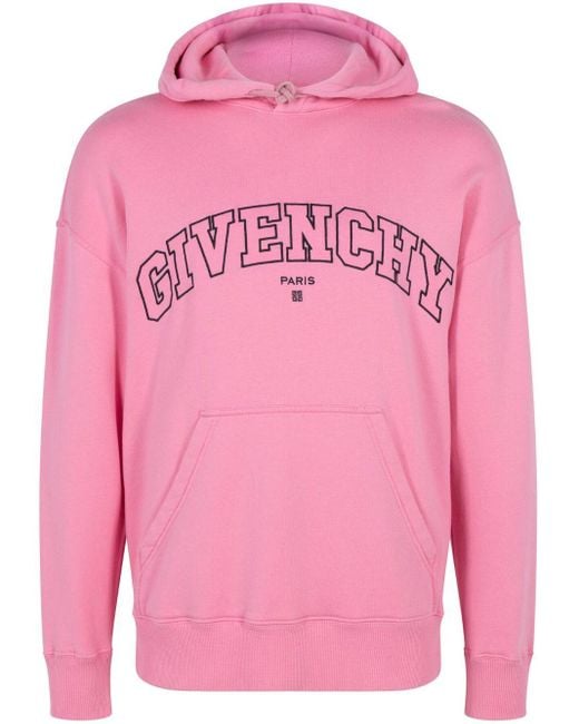 Sudadera con capucha de color rosa