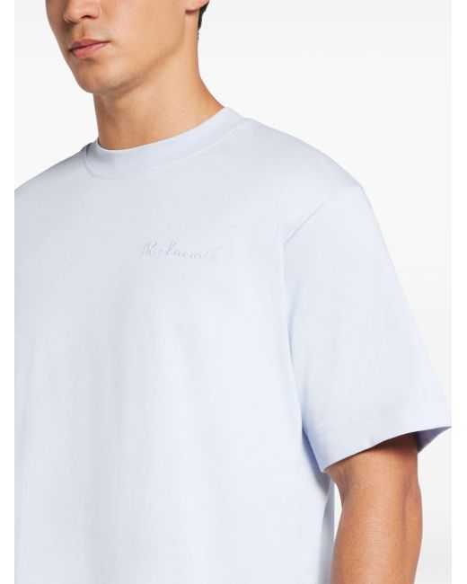 Camiseta con cuello redondo Lacoste de hombre de color White