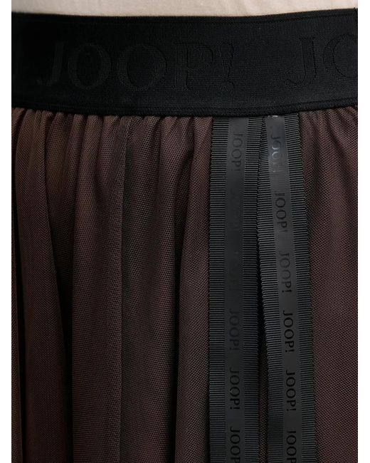 Joop! Brown Fridi Tulle Midi Skirt