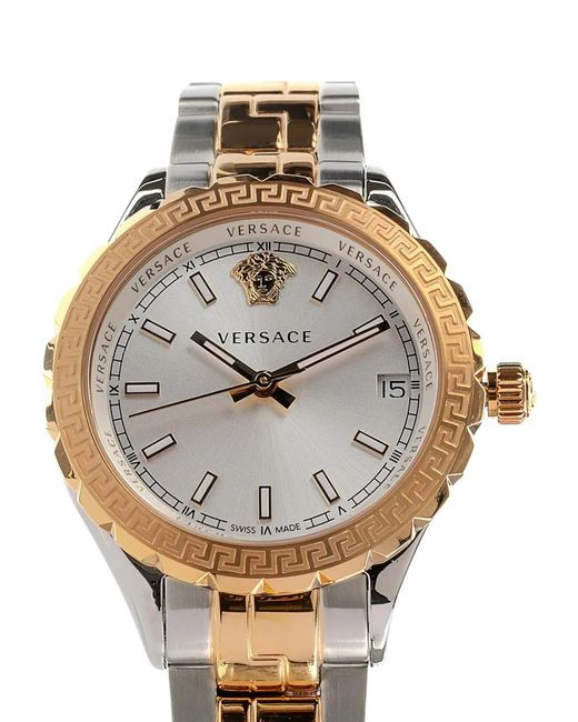 Versace Metallic Greca 36Mm Watch