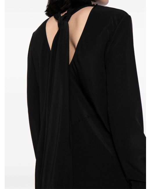Blusa con pañuelo removible Helmut Lang de color Black
