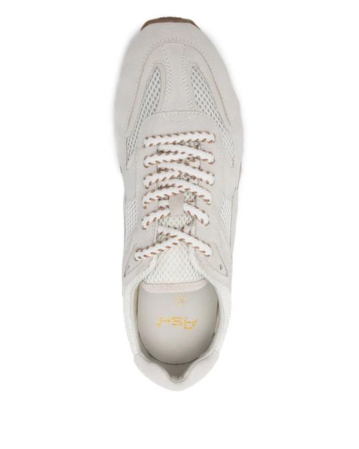 Ash White Kasar Lace-Up Sneakers for men